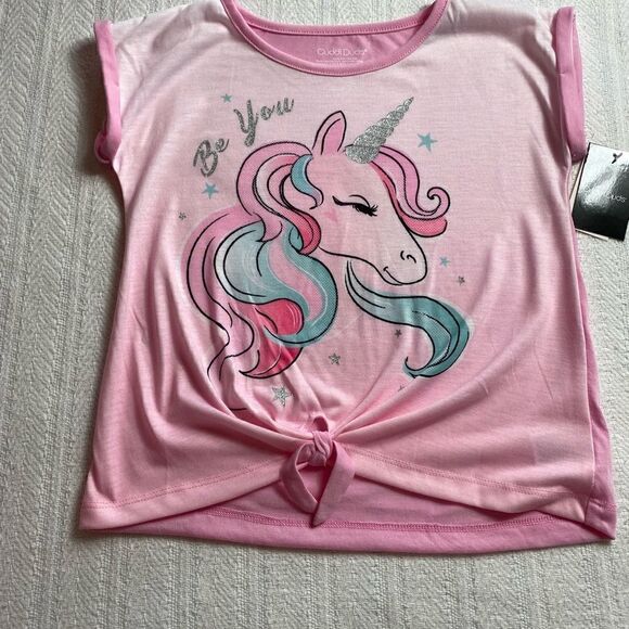 Cuddl Duds Girl’s Small (6/6X) Top, Shorts & Pants Pajama Set - Picture 3 of 5